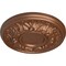 Ekena Millwork Odessa Ceiling Medallion (Fits Canopies up to 2 1/2"), 7 1/2"OD x 1 1/8"P, Polished Copper CM07ODPOS - alternate 4